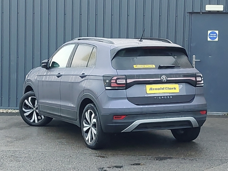 Volkswagen T-Cross 1.0 Tsi Black Edition SJ73WFX Grey #2