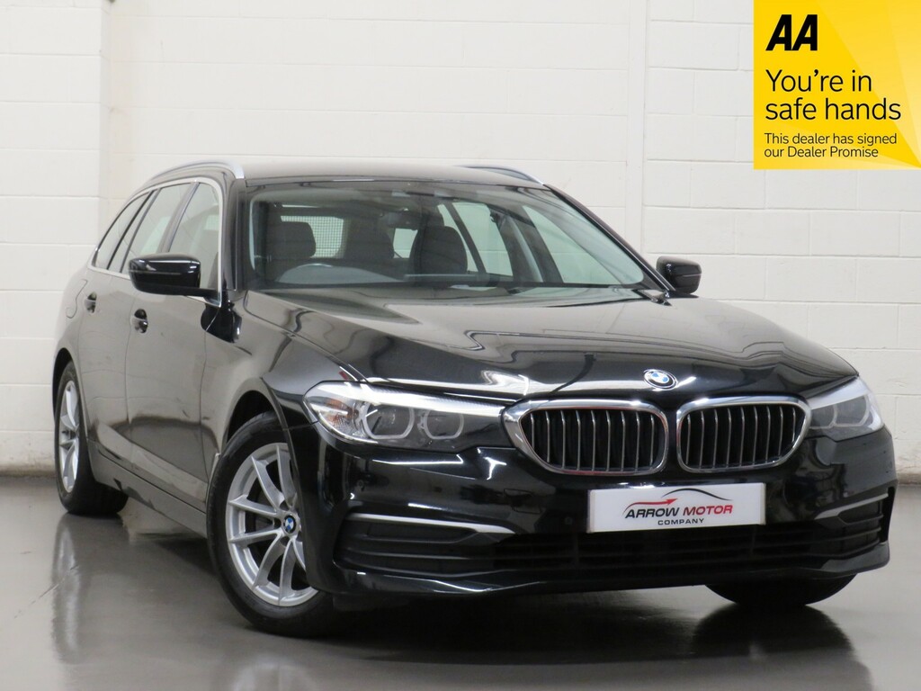 BMW 5 Series Estate 2.0 520D Se Touring Euro 6 Ss Black