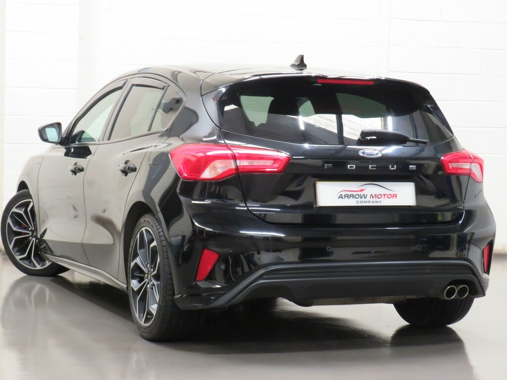 Ford Focus Hatchback 1.5 Ecoblue St-line X Euro 6 Ss YO68RHE Black #5