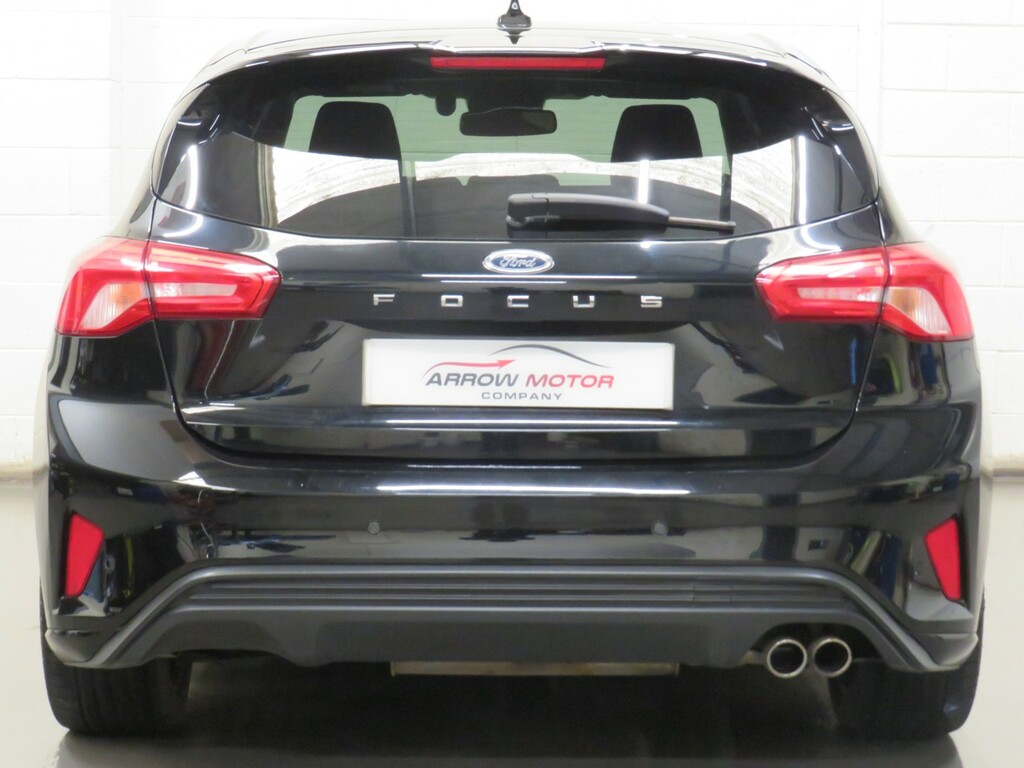 Ford Focus Hatchback 1.5 Ecoblue St-line X Euro 6 Ss YO68RHE Black #4