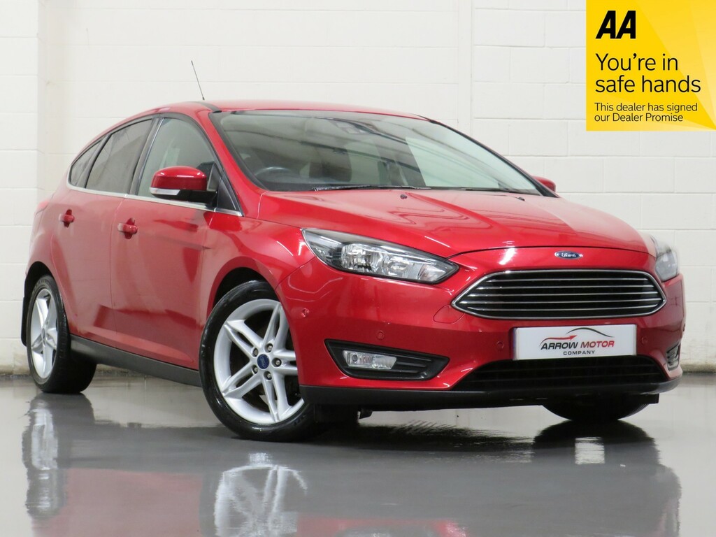 Ford Focus Hatchback 1.5 Tdci Titanium X Euro 6 Ss 20 Red