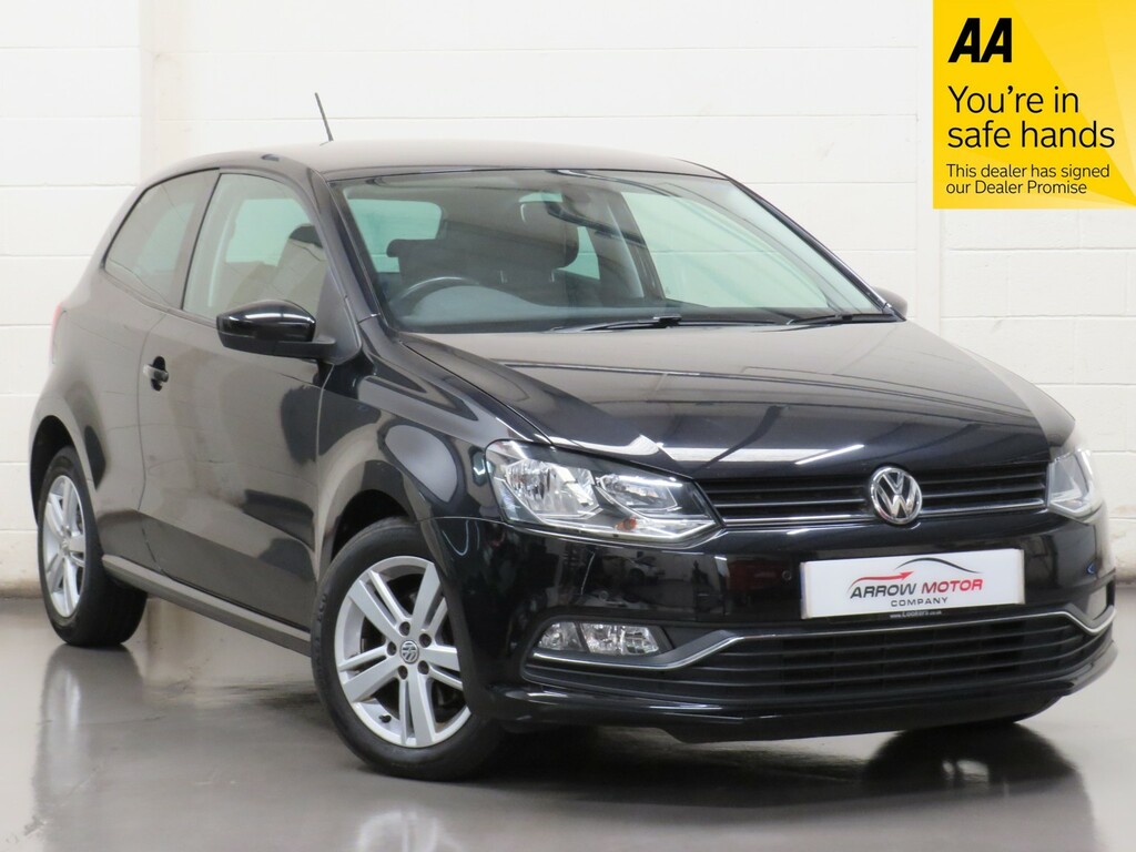 Volkswagen Polo Hatchback 1.4 Tdi Bluemotion Tech Match Edition Eu Black