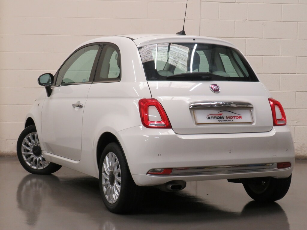Fiat 500 Hatchback 1.2 Lounge Euro 6 Ss 201717 MJ17VHU White #5
