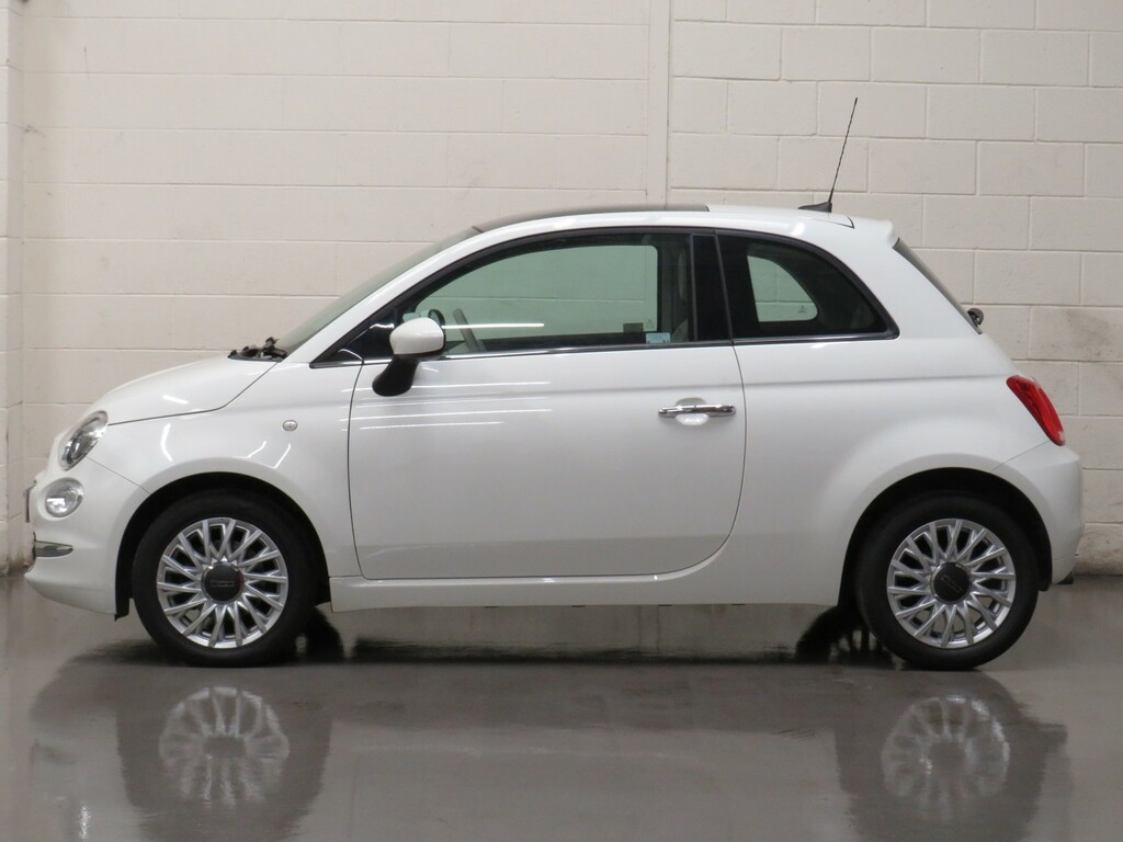 Fiat 500 Hatchback 1.2 Lounge Euro 6 Ss 201717 MJ17VHU White #6