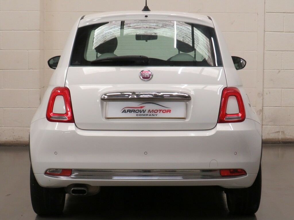 Fiat 500 Hatchback 1.2 Lounge Euro 6 Ss 201717 MJ17VHU White #4