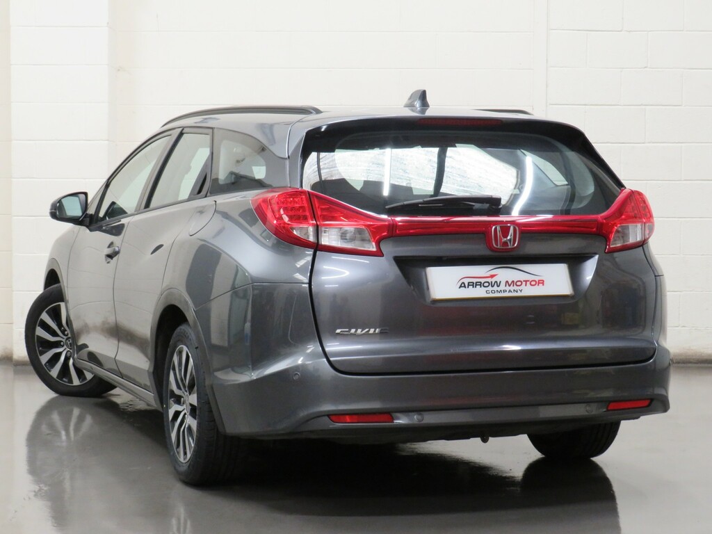 Honda Civic Estate 1.6 I-dtec Se Plus Tourer Euro 5 Ss MD16ZLN Grey #5