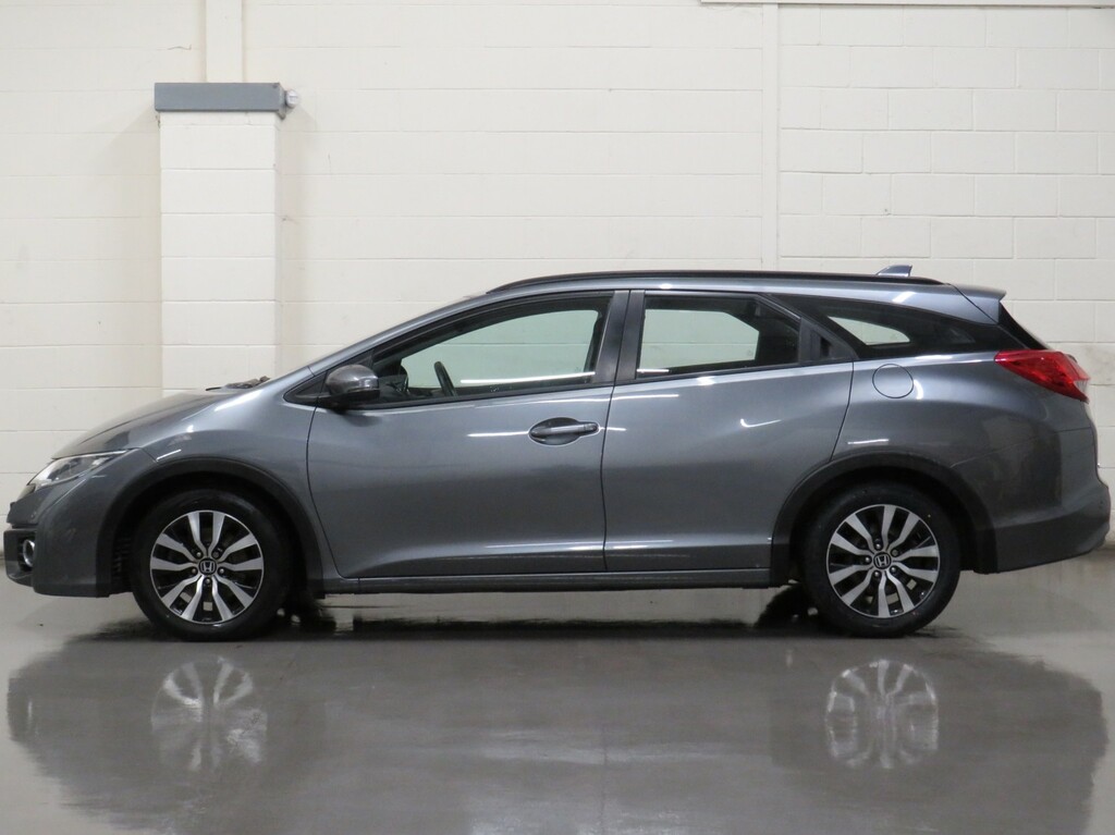 Honda Civic Estate 1.6 I-dtec Se Plus Tourer Euro 5 Ss MD16ZLN Grey #6