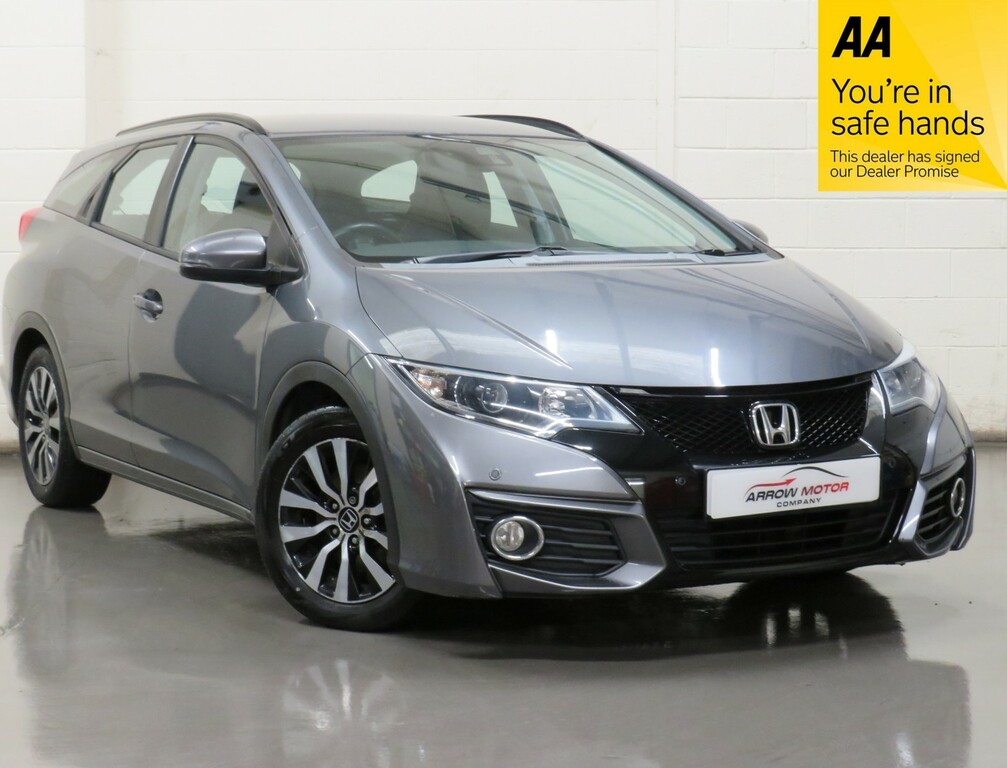 Honda Civic Estate 1.6 I-dtec Se Plus Tourer Euro 5 Ss MD16ZLN Grey