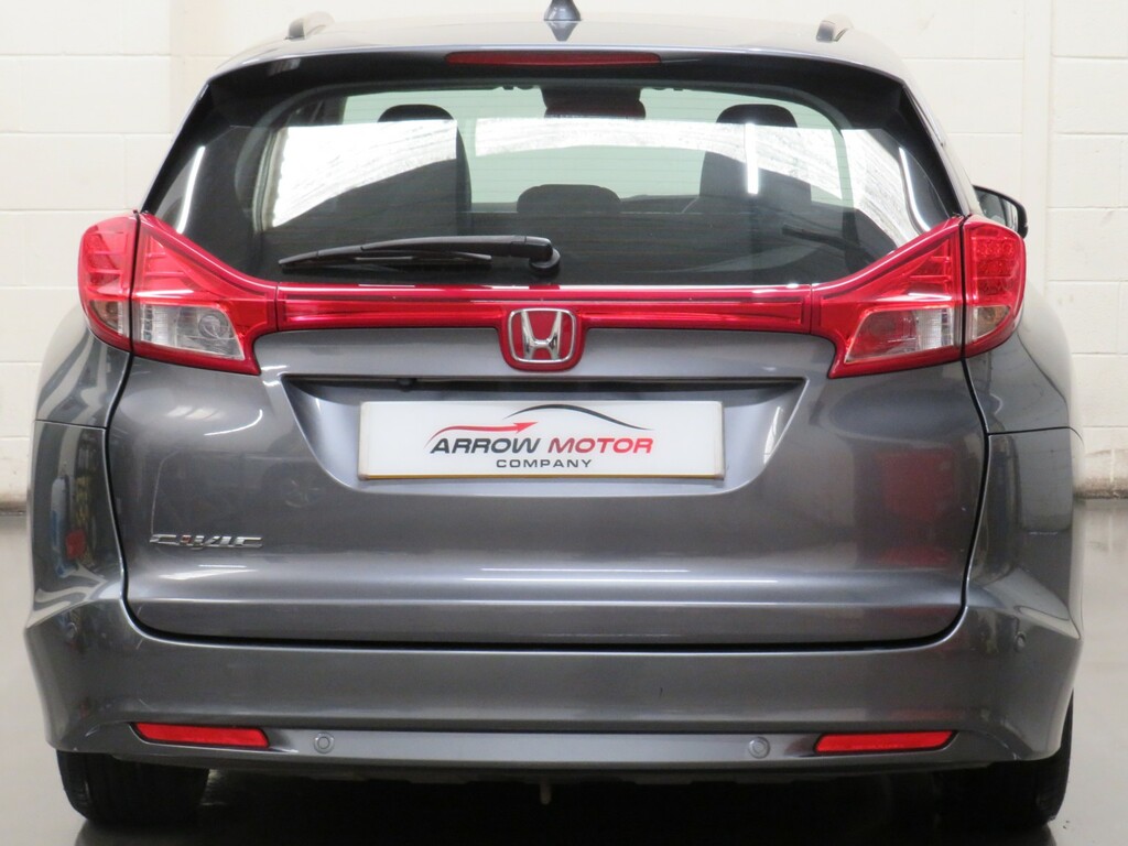 Honda Civic Estate 1.6 I-dtec Se Plus Tourer Euro 5 Ss MD16ZLN Grey #4
