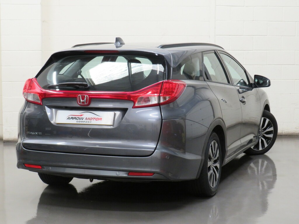 Honda Civic Estate 1.6 I-dtec Se Plus Tourer Euro 5 Ss MD16ZLN Grey #3