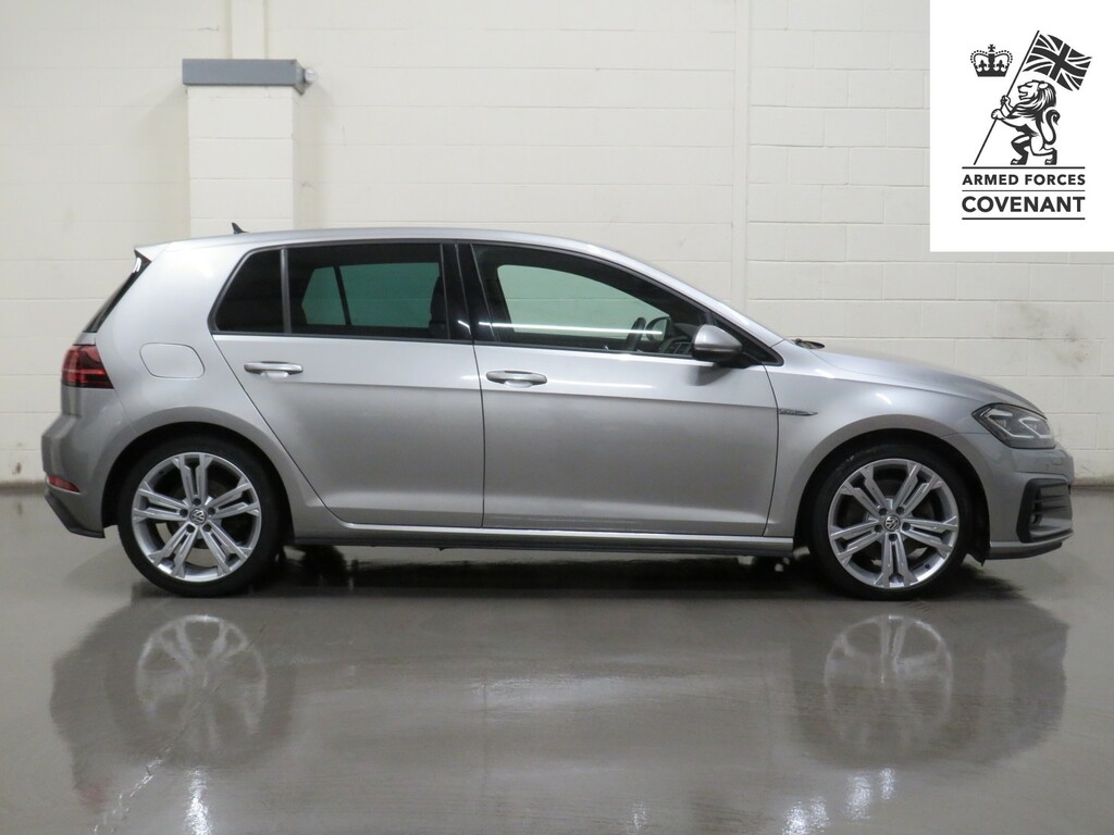 Volkswagen Golf Hatchback 2.0 Tdi Gtd Euro 6 Ss 201767 MF67UKE Silver #2