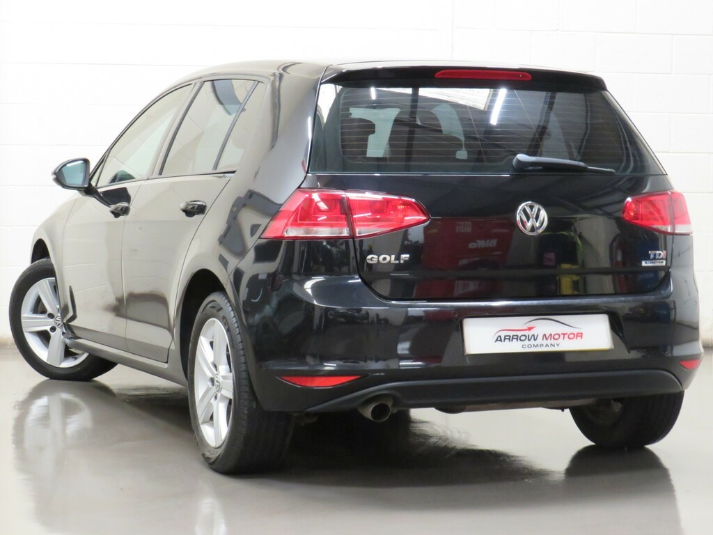 Volkswagen Golf Hatchback 1.6 Tdi Bluemotion Tech Match Euro 6 S YH65TPZ Black #5