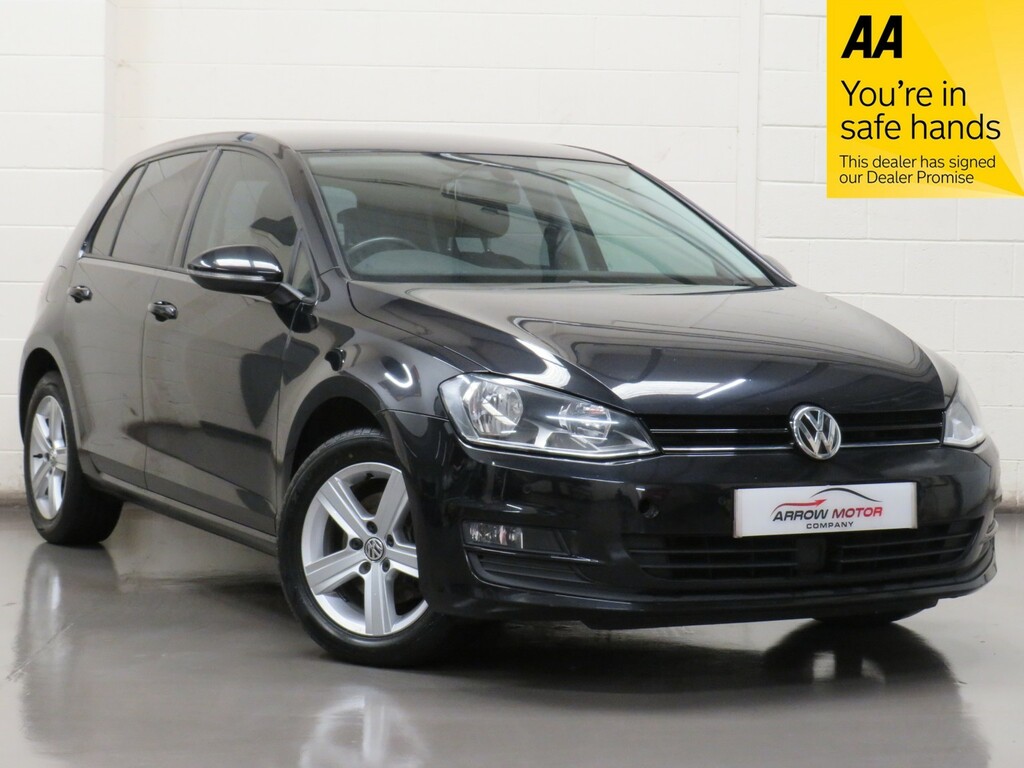 Volkswagen Golf Hatchback 1.6 Tdi Bluemotion Tech Match Euro 6 S Black