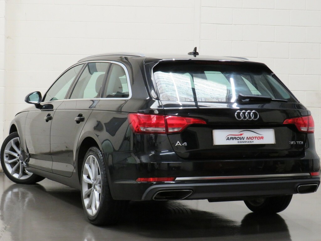 Audi A4 Avant Estate 2.0 Tdi 35 Sport S Tronic Euro 6 Ss LR69KMG Black #5
