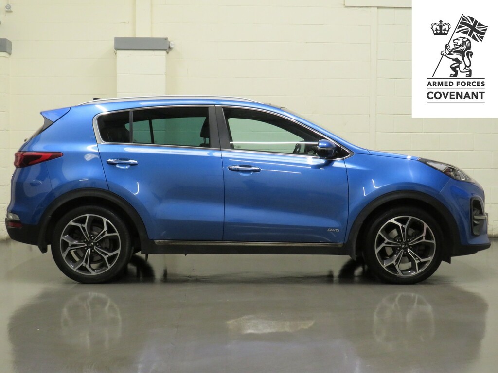 Kia Sportage Suv 2.0 Crdi Ecodynamics Gt-line S Awd Euro FP68CNK Blue #2