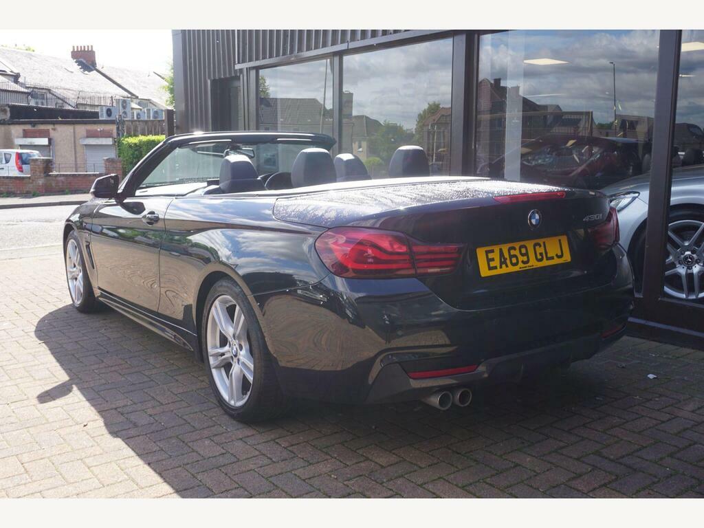 BMW 4 Series 2.0 430I Gpf M Sport Euro 6 S S EA69GLJ Black #3