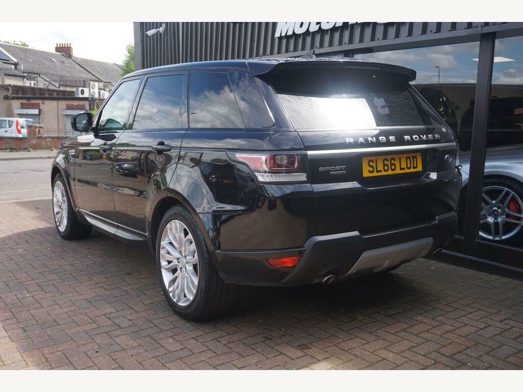 Land Rover Range Rover Sport 3.0 Sd V6 Hse 4Wd Euro 6 S S SL66LOD Black #3