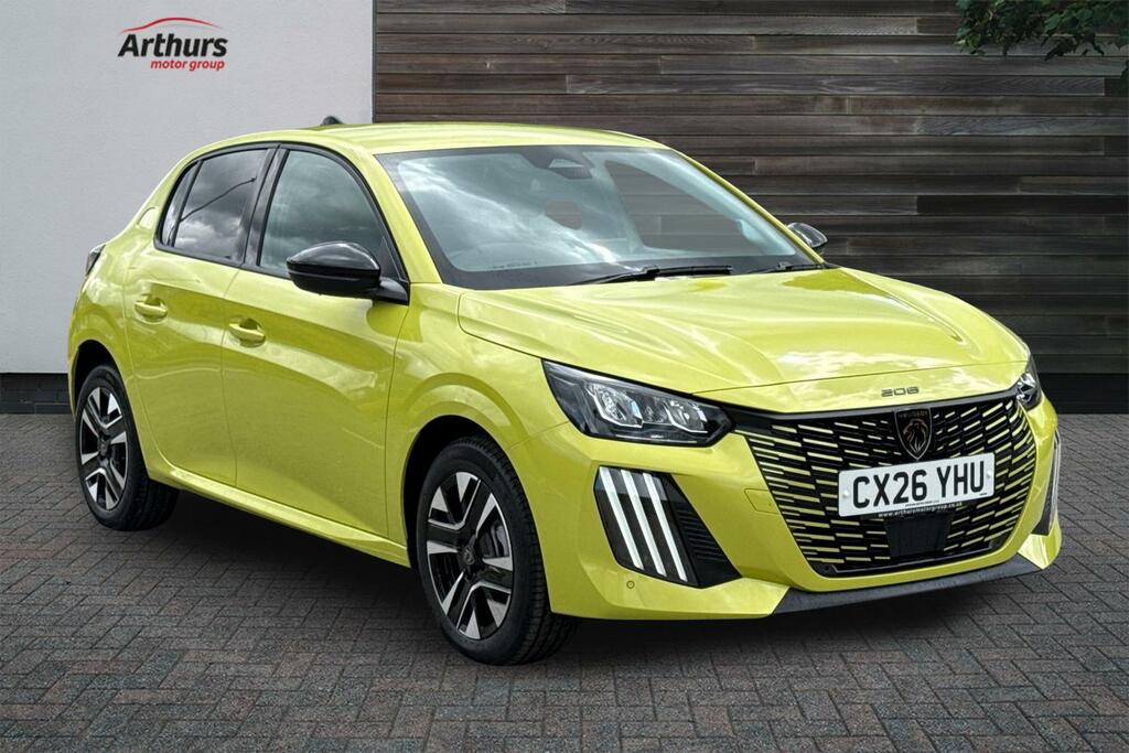 Peugeot 208 Allure Yellow