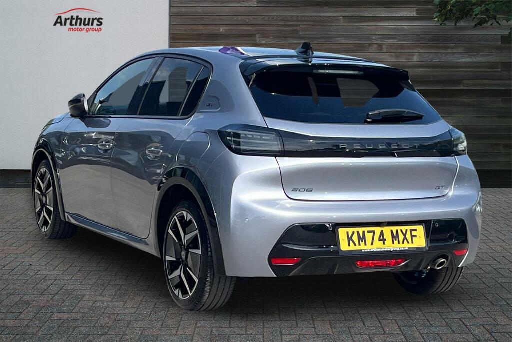 Peugeot 208 Puretech Gt Ss KM74MXF Grey #5