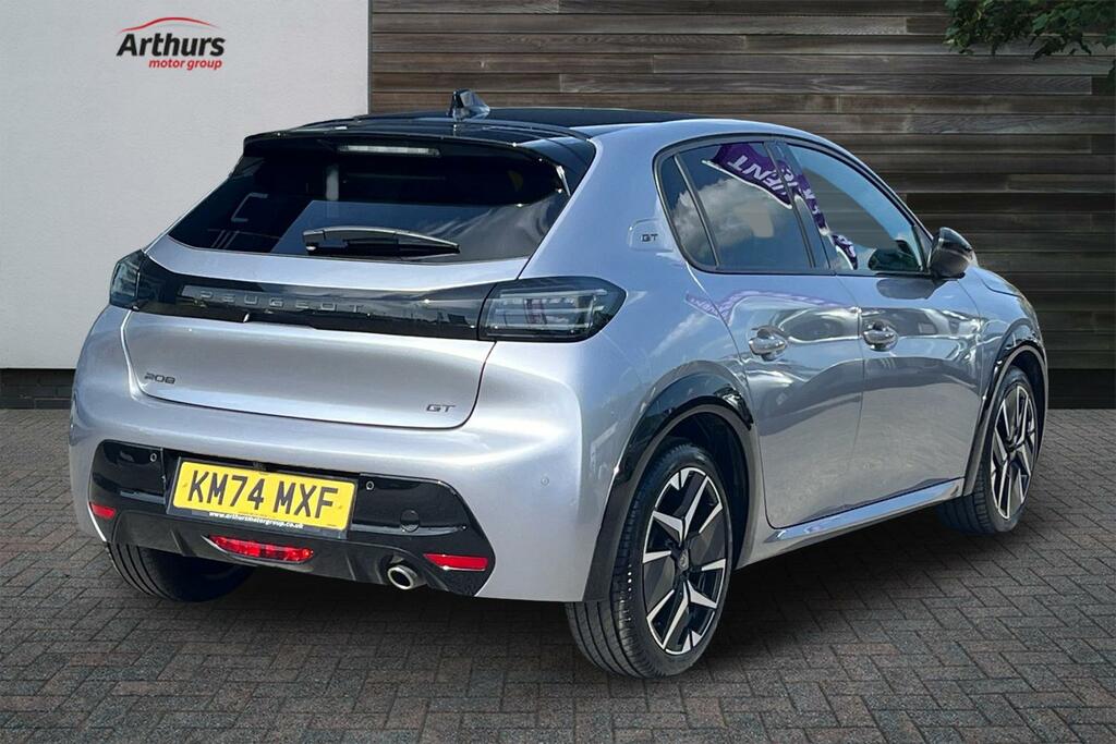 Peugeot 208 Puretech Gt Ss KM74MXF Grey #3
