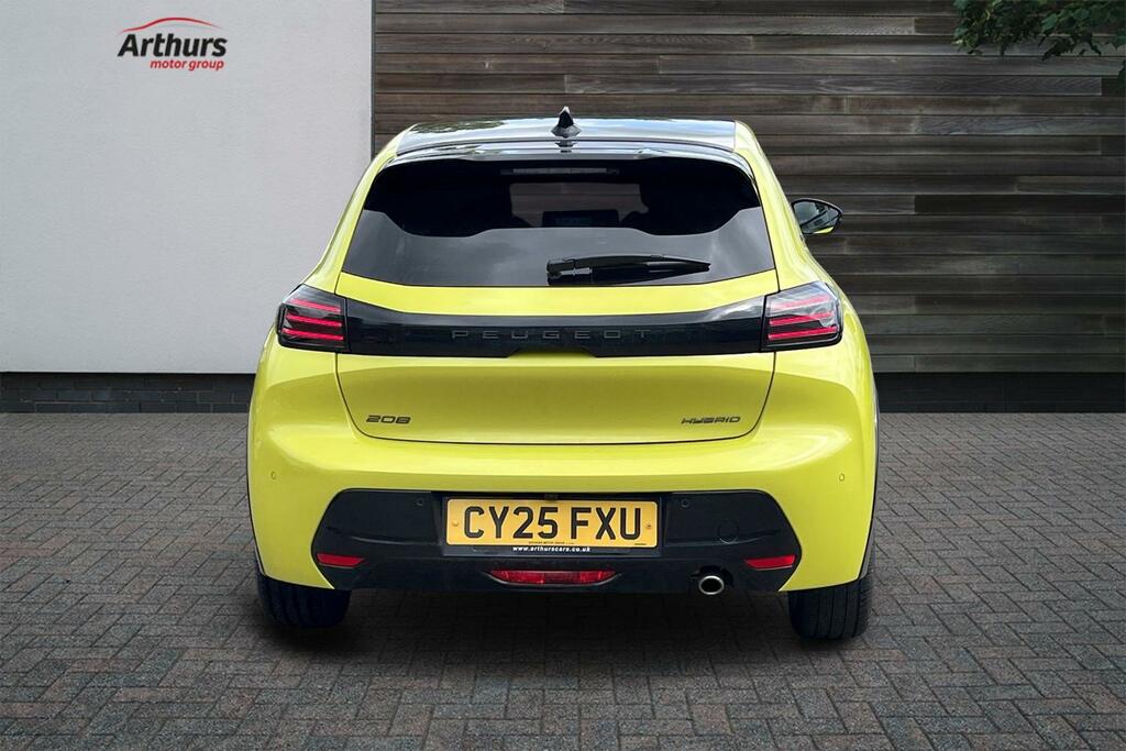 Peugeot 208 Gt CY25FXU Yellow #4