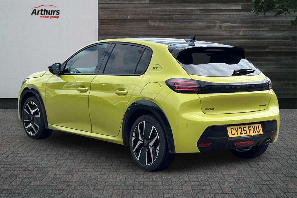 Peugeot 208 Gt CY25FXU Yellow #5
