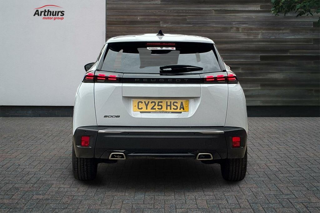 Peugeot 2008 Puretech Eat8 Ss Allure CY25HSA White #4
