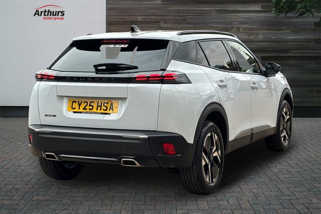 Peugeot 2008 Puretech Eat8 Ss Allure CY25HSA White #3