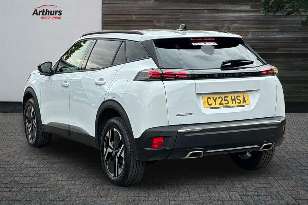 Peugeot 2008 Puretech Eat8 Ss Allure CY25HSA White #5