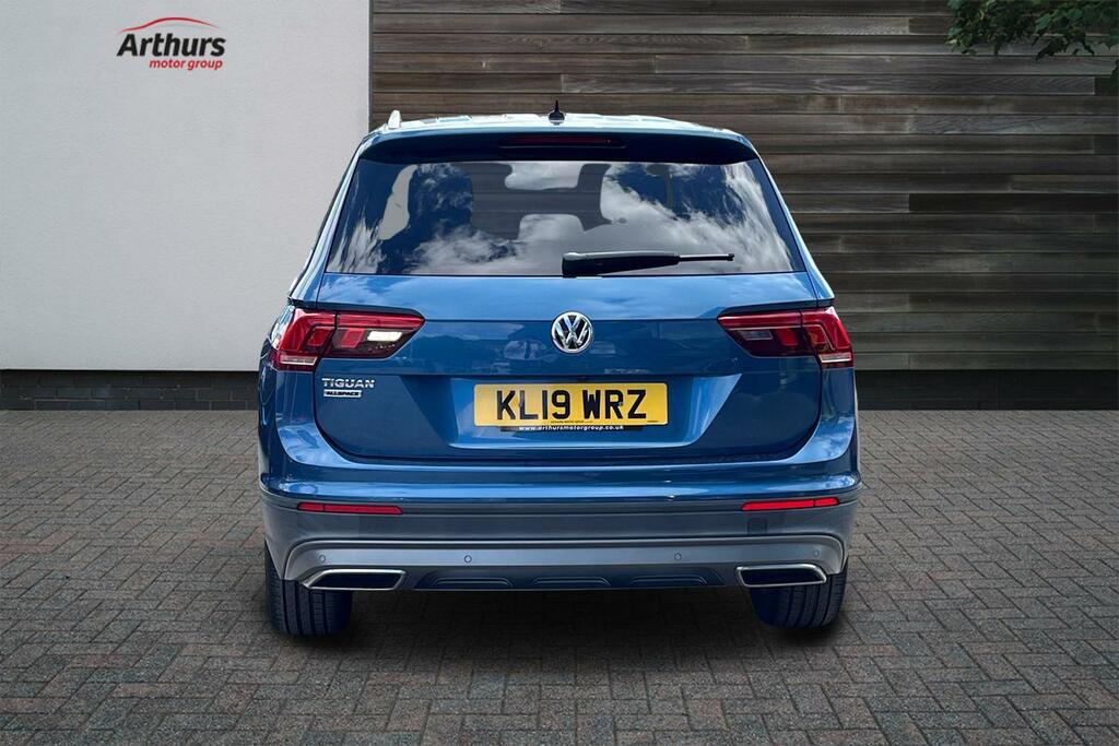 Volkswagen Tiguan Allspace Match Tsi Evo Dsg KL19WRZ Blue #4