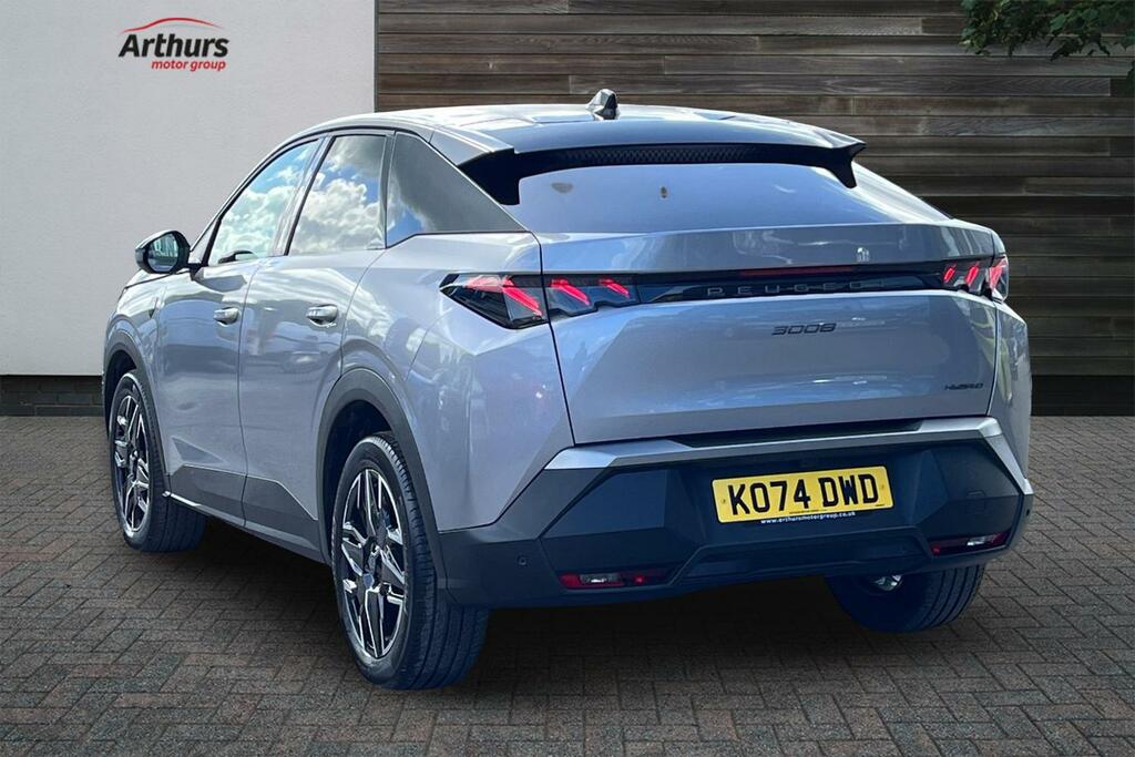 Peugeot 3008 Gt KO74DWD Grey #5