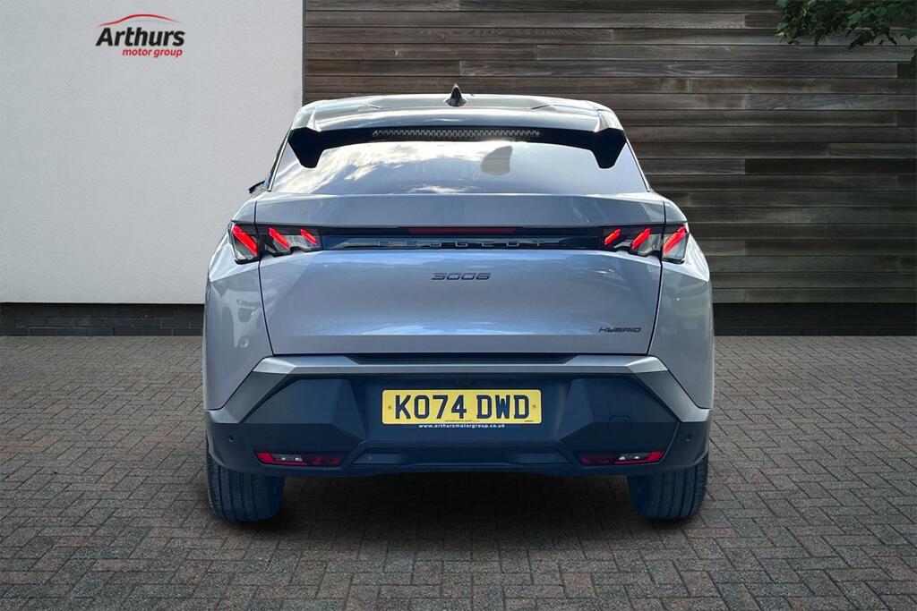 Peugeot 3008 Gt KO74DWD Grey #4
