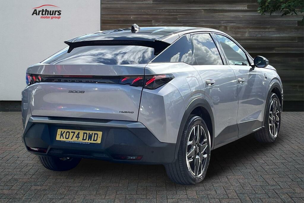 Peugeot 3008 Gt KO74DWD Grey #3