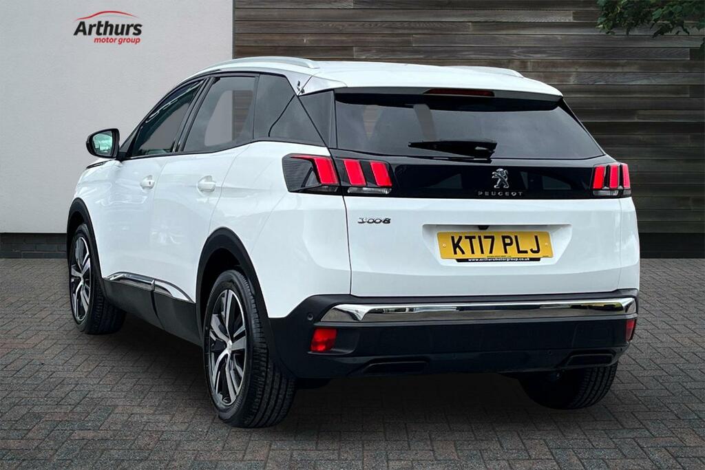 Peugeot 3008 Bluehdi Ss Allure KT17PLJ White #5