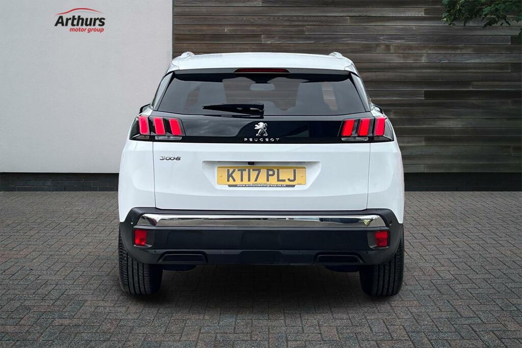 Peugeot 3008 Bluehdi Ss Allure KT17PLJ White #4