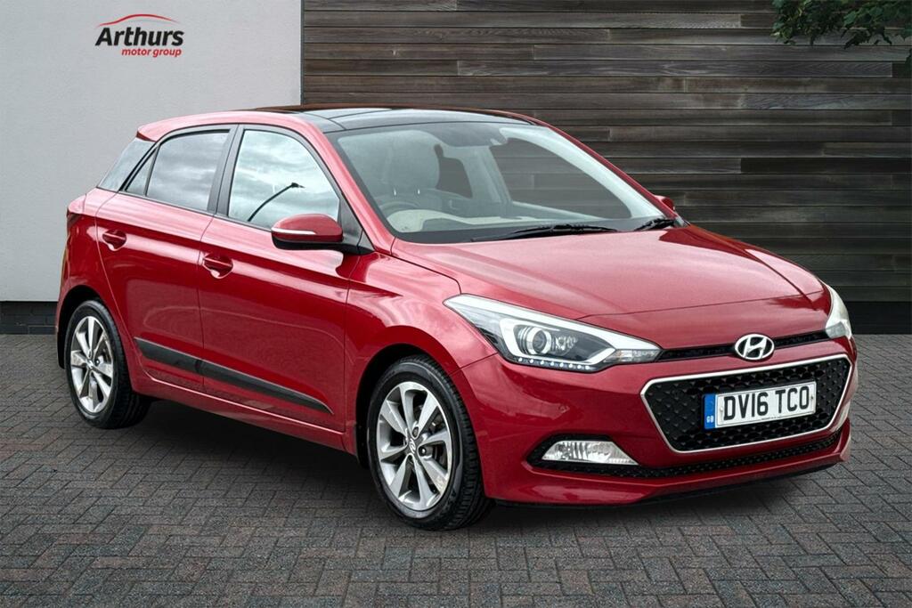Hyundai I20 Crdi Premium Se Red