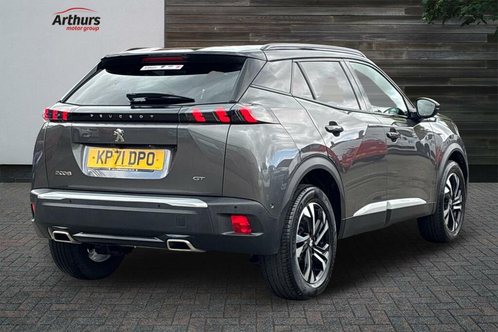 Peugeot 2008 Puretech Ss Gt KP71DPO Grey #3