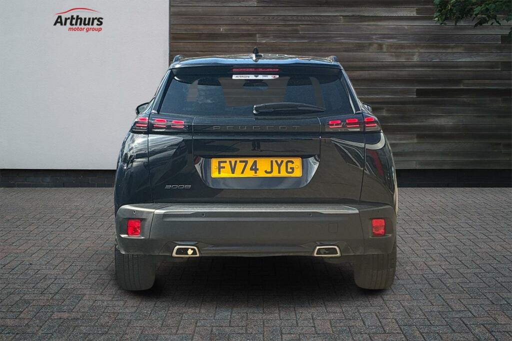 Peugeot 2008 Puretech Eat8 Ss Allure FV74JYG Black #4