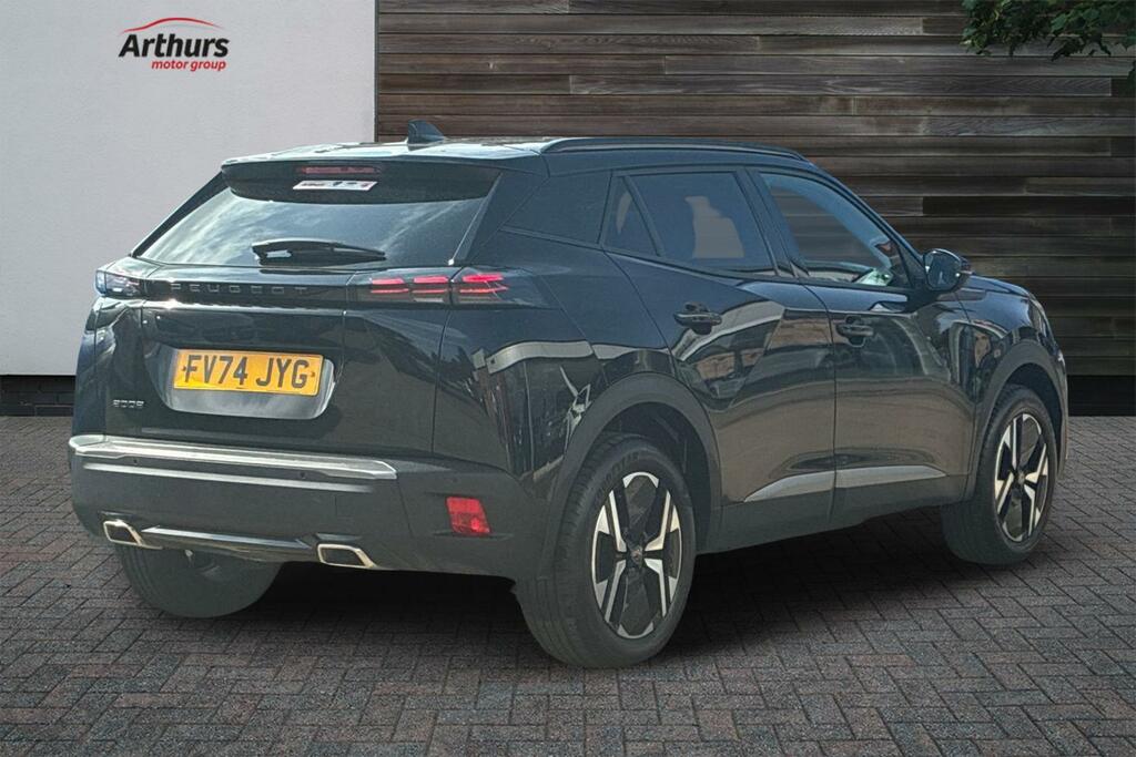 Peugeot 2008 Puretech Eat8 Ss Allure FV74JYG Black #3