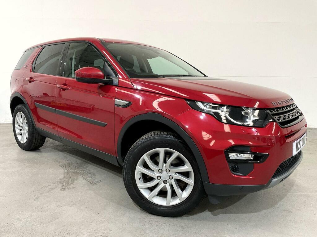 Land Rover Discovery Sport Suv 2.0 Td4 Se Tech 4Wd Euro 6 Ss 201 Red