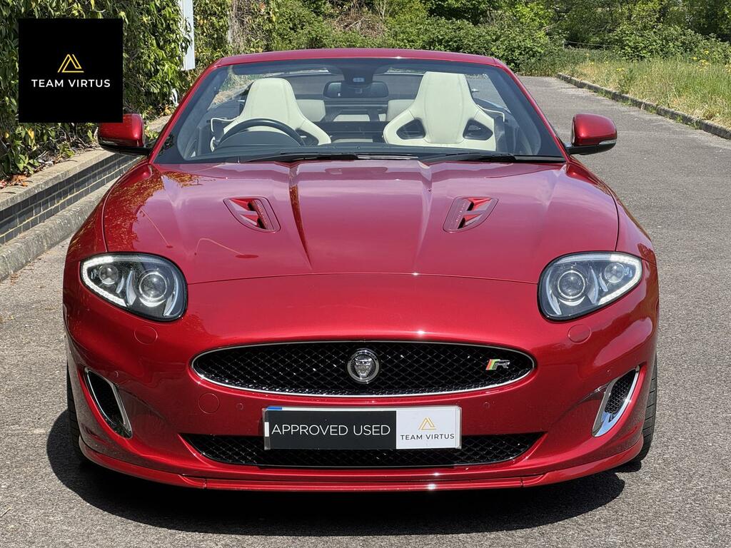 Jaguar XKR 5.0 V8 Convertible Euro 5 510 Ps Red #6