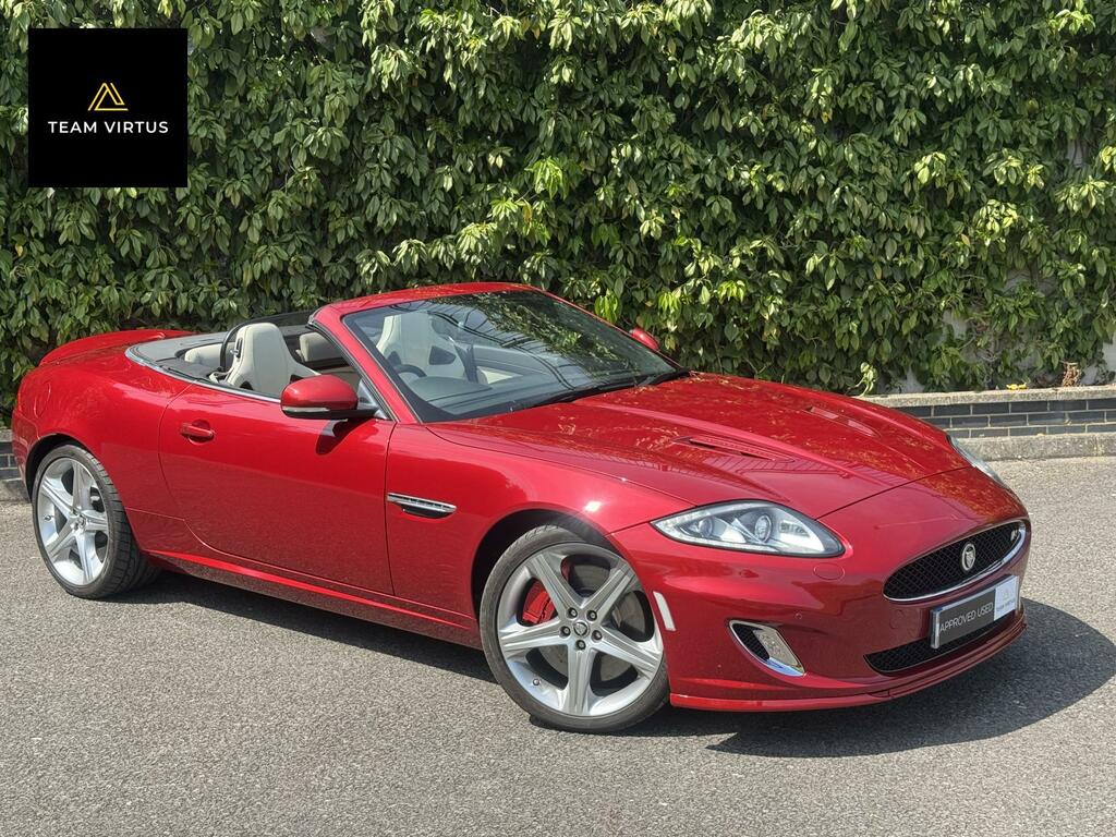 Jaguar XKR 5.0 V8 Convertible Euro 5 510 Ps Red #5