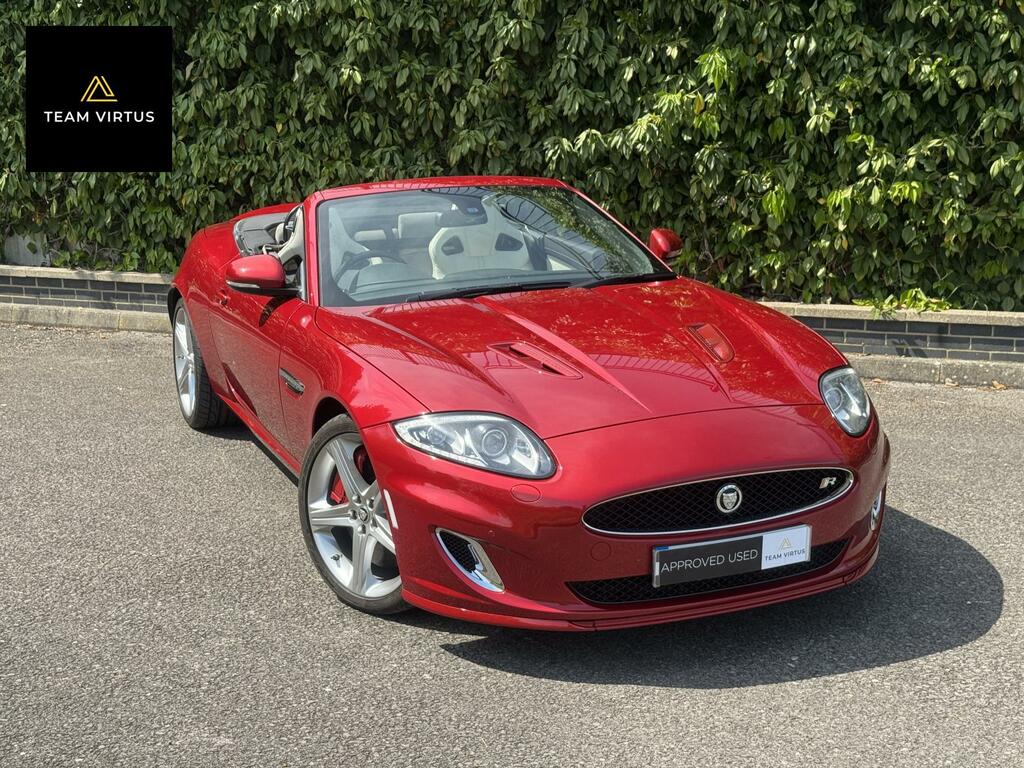 Jaguar XKR 5.0 V8 Convertible Euro 5 510 Ps Red #4