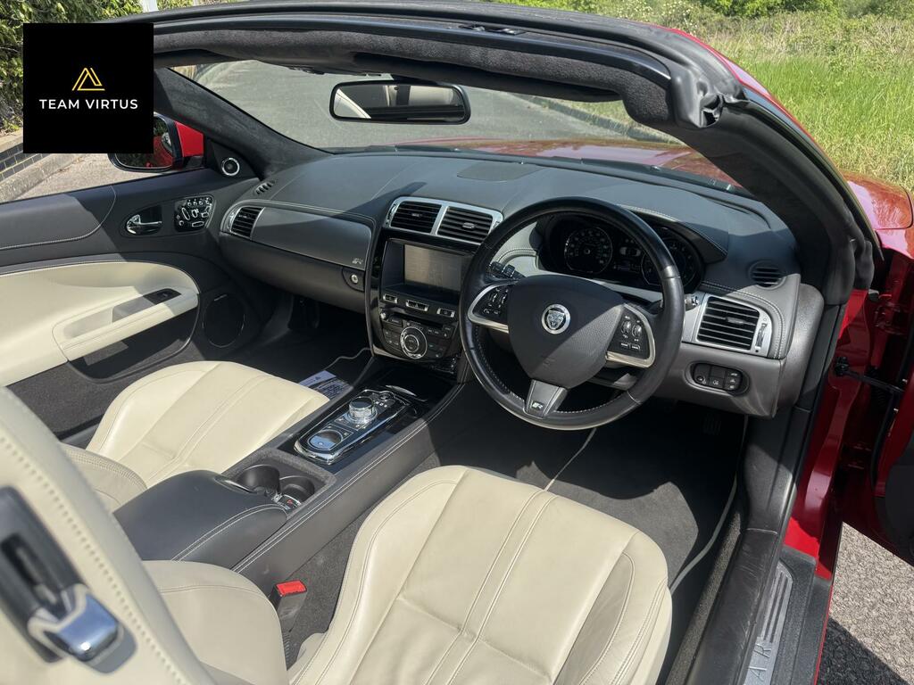 Jaguar XKR 5.0 V8 Convertible Euro 5 510 Ps Red #3