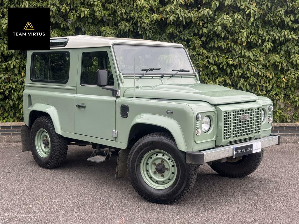 Land Rover Defender 90 2.4 Tdci Xs Station Wagon Double Cab Ma Green #4