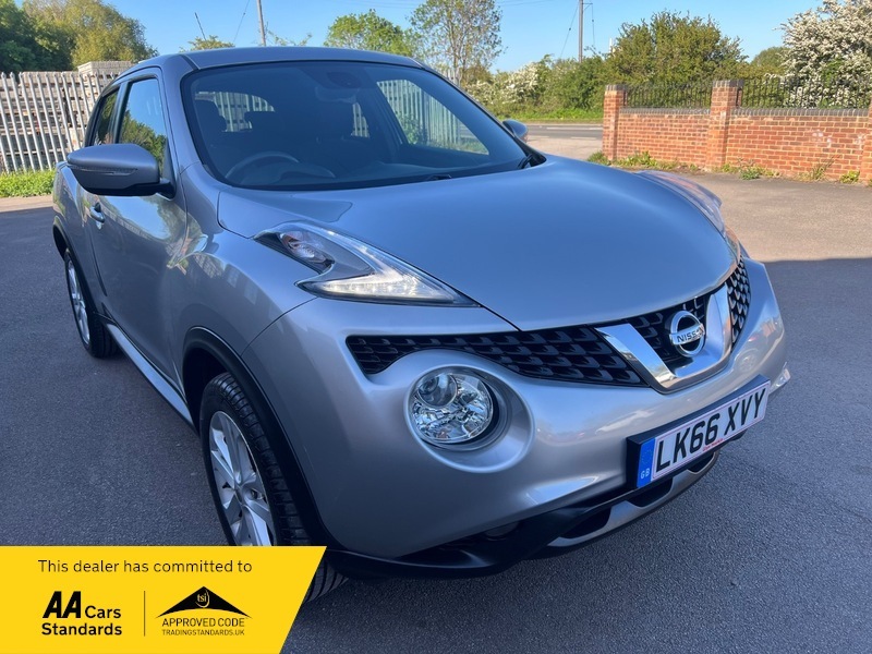 Nissan Juke N-connecta Dig-t Silver