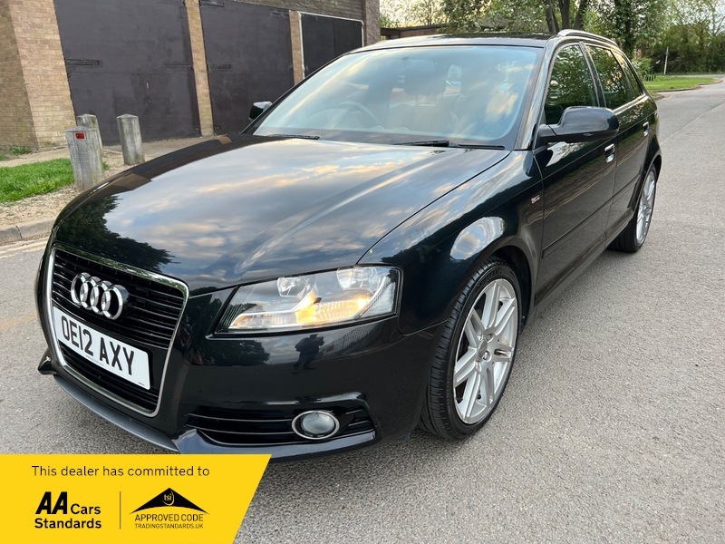 Audi A3 Sportback Tdi S Line Black #3