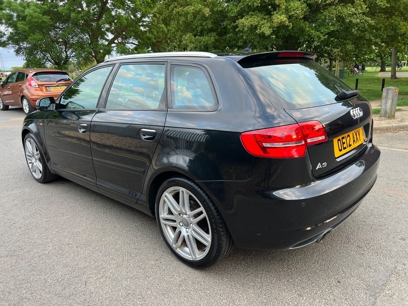 Audi A3 Sportback Tdi S Line Black #6
