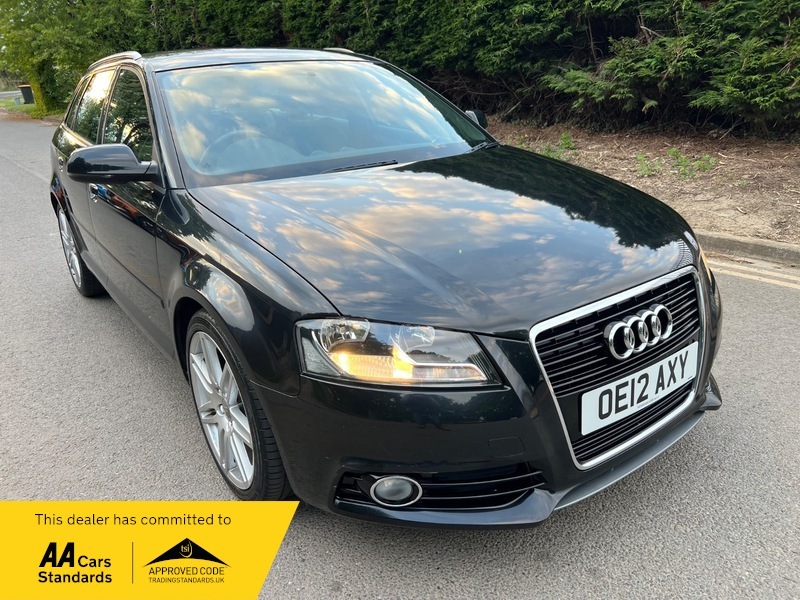 Audi A3 Sportback Tdi S Line Black