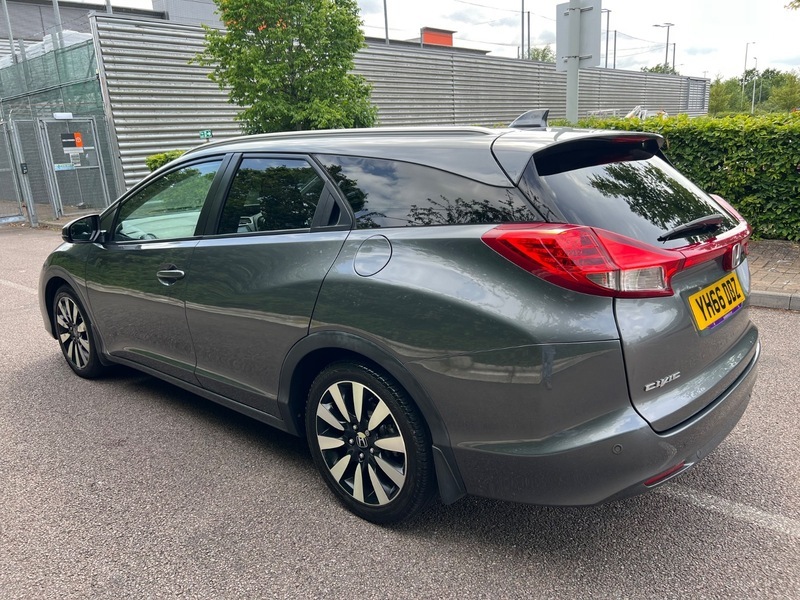 Honda Civic I-dtec Sr Tourer YH66DDZ Grey #5